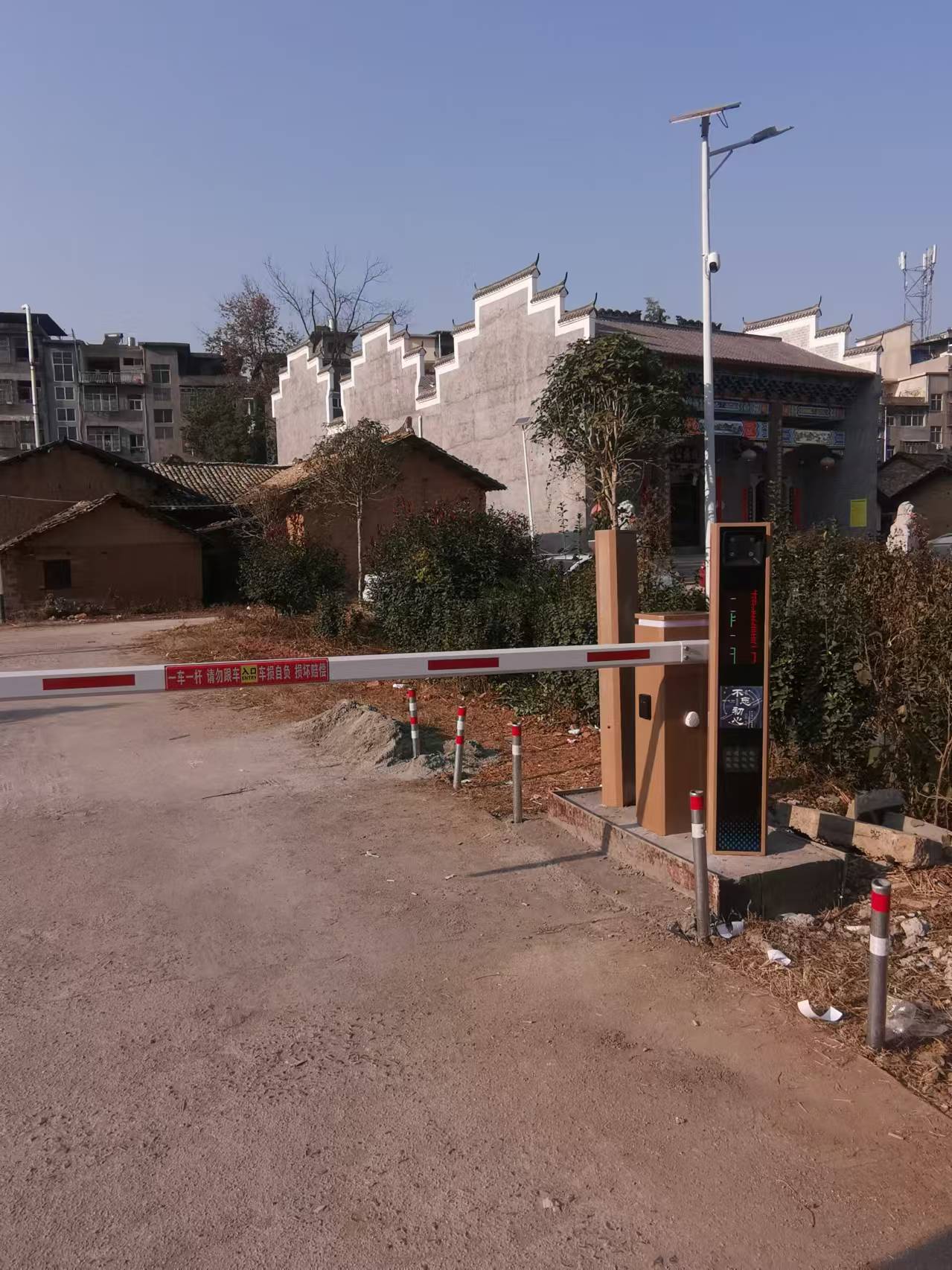 江西停车场道闸安装